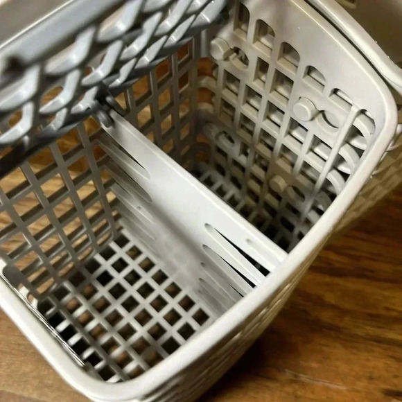 dishwasher silverware replacement tray utensil holder basket with cover gray - Picture 10 of 15